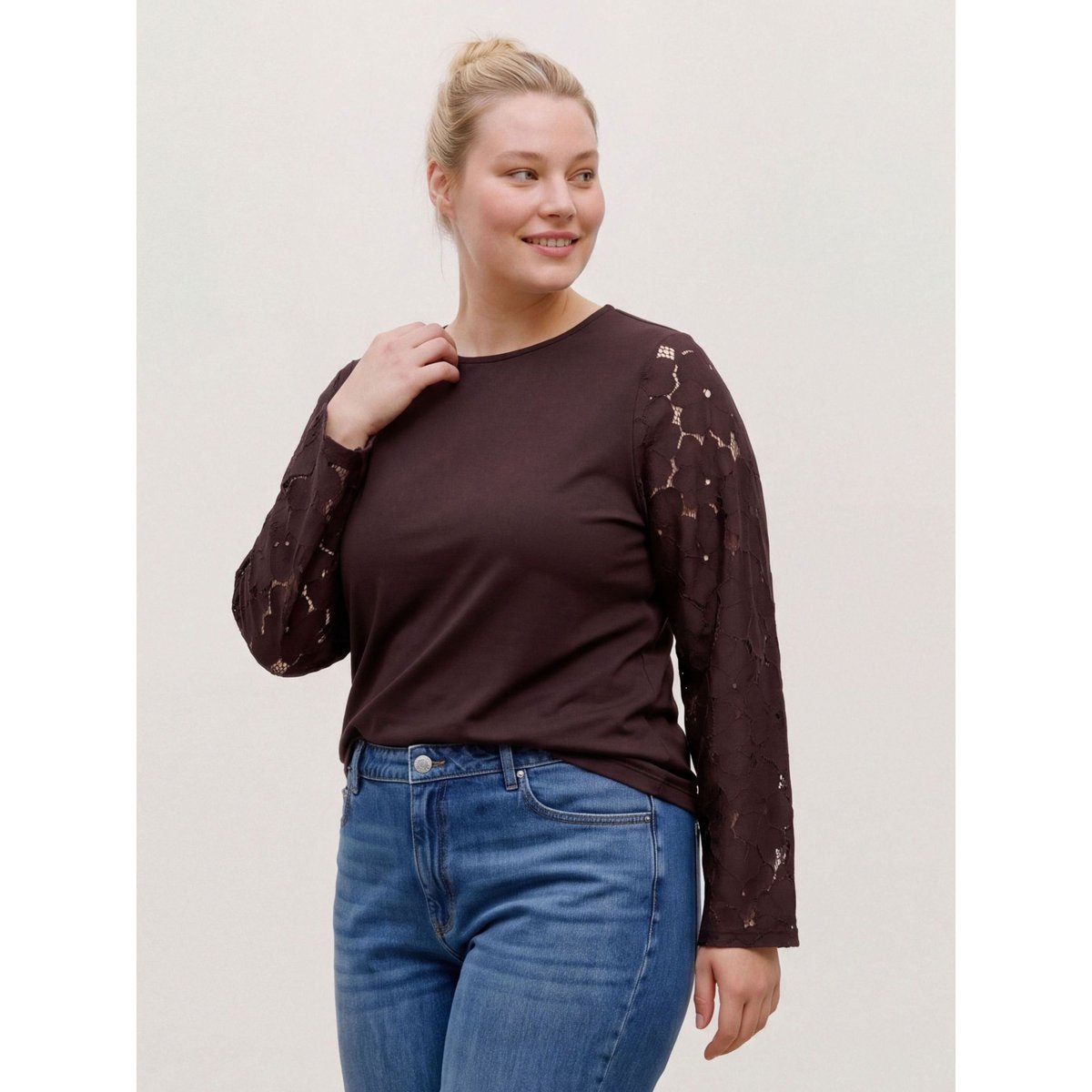 Blouse marron - chocolate torte 1, VERO MODA