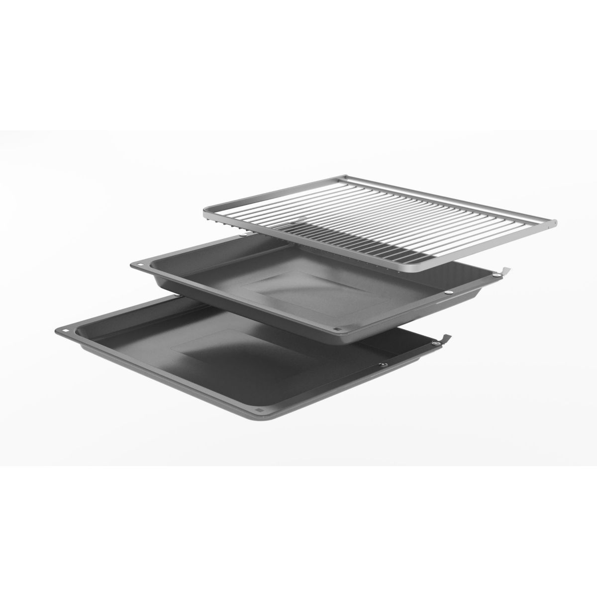 Four encastrable HB578HBS7 iQ500 - Pyrolyse ActiveClean, Rails Télescopiques, CookControl 30 inox, SIEMENS