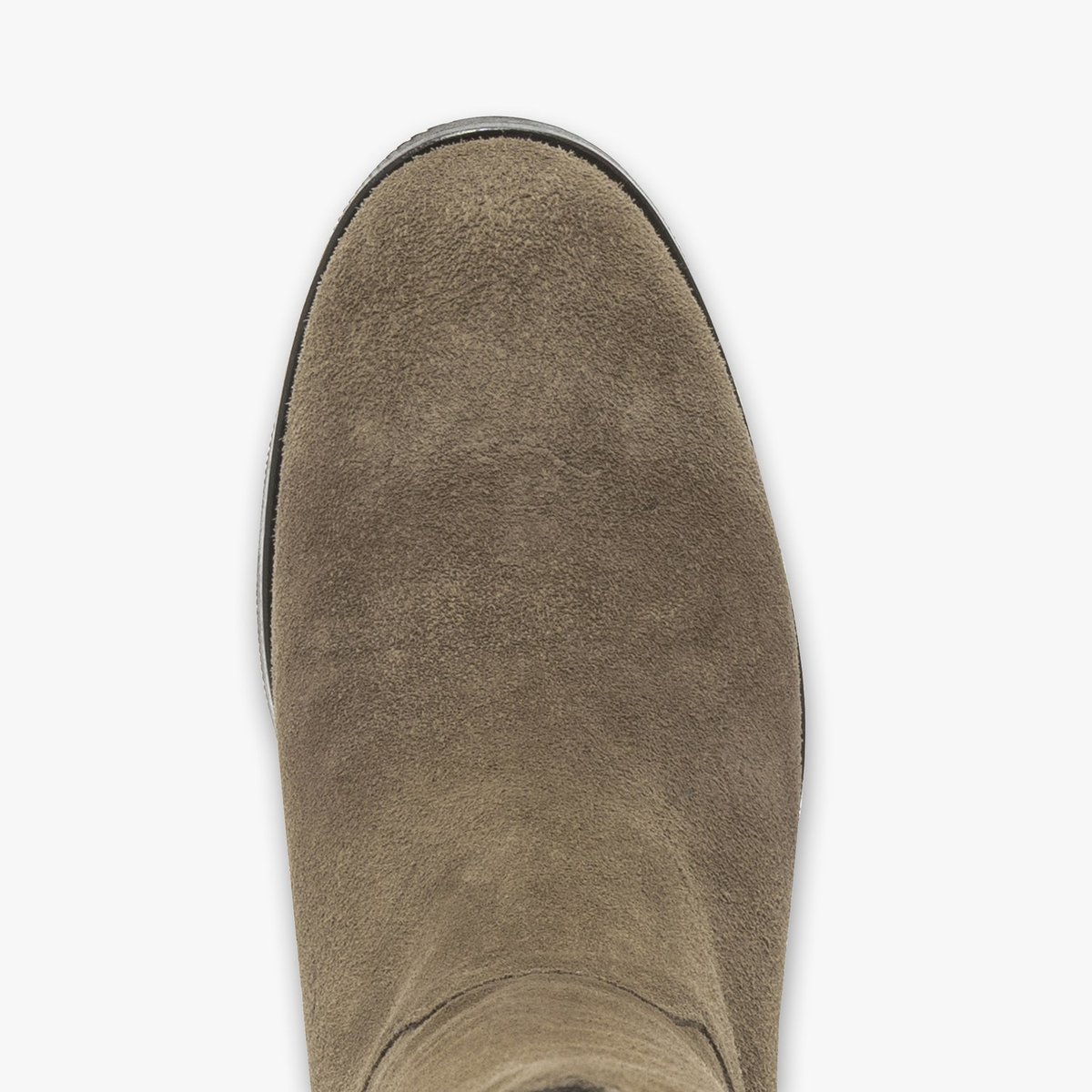 Botte À Talon en cuir FANTINA gris taupe, BOCAGE