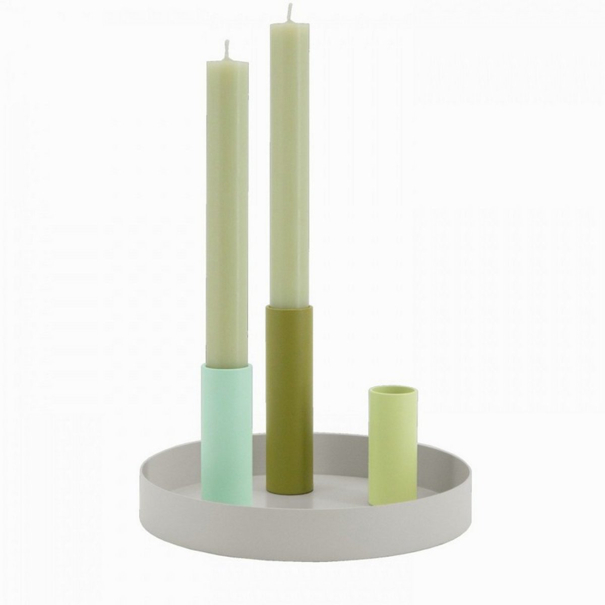 Bougeoir design magnétique Luna Mini multicolore, REMEMBER