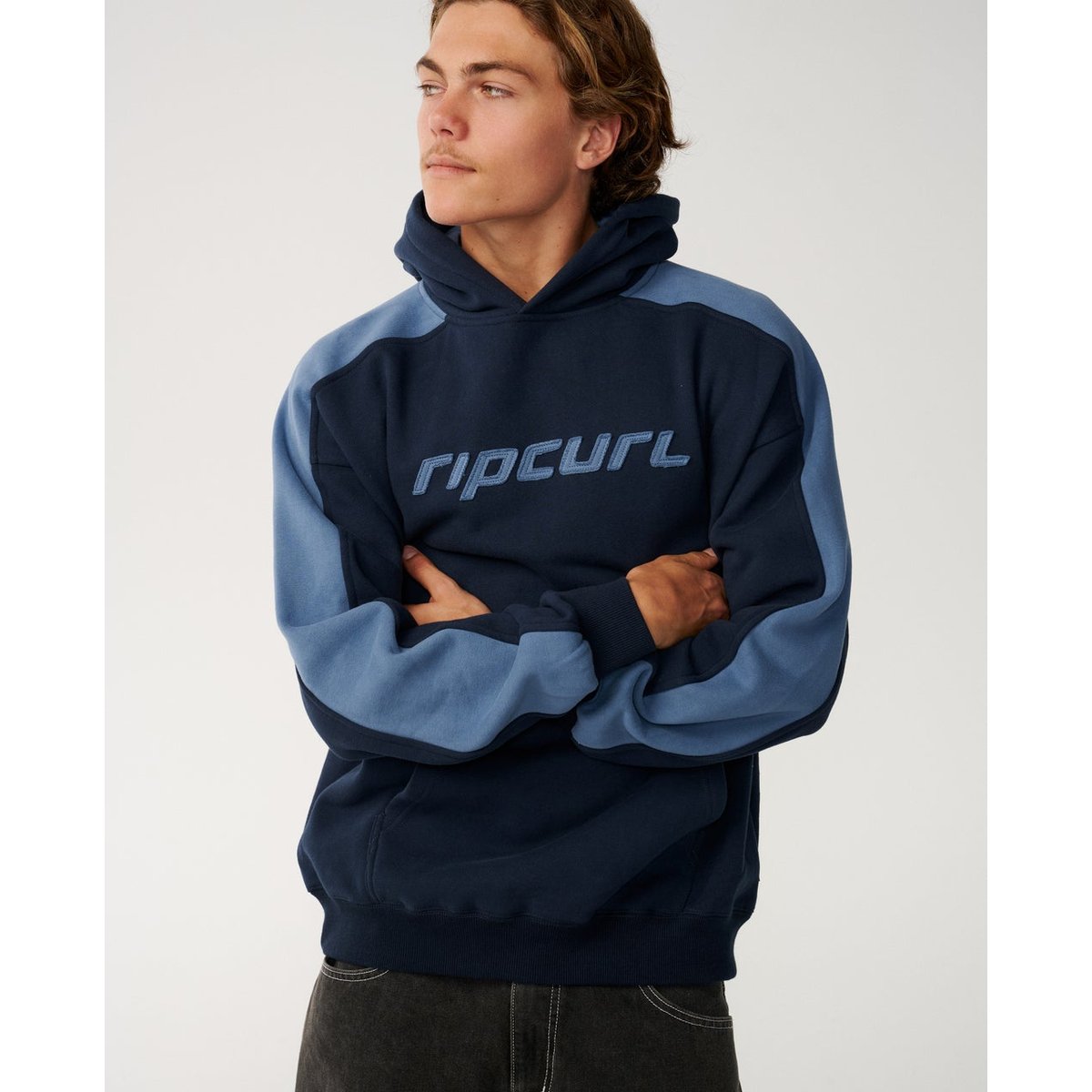 Sweat à capuche ARCHIVE PANEL dark navy, RIP CURL