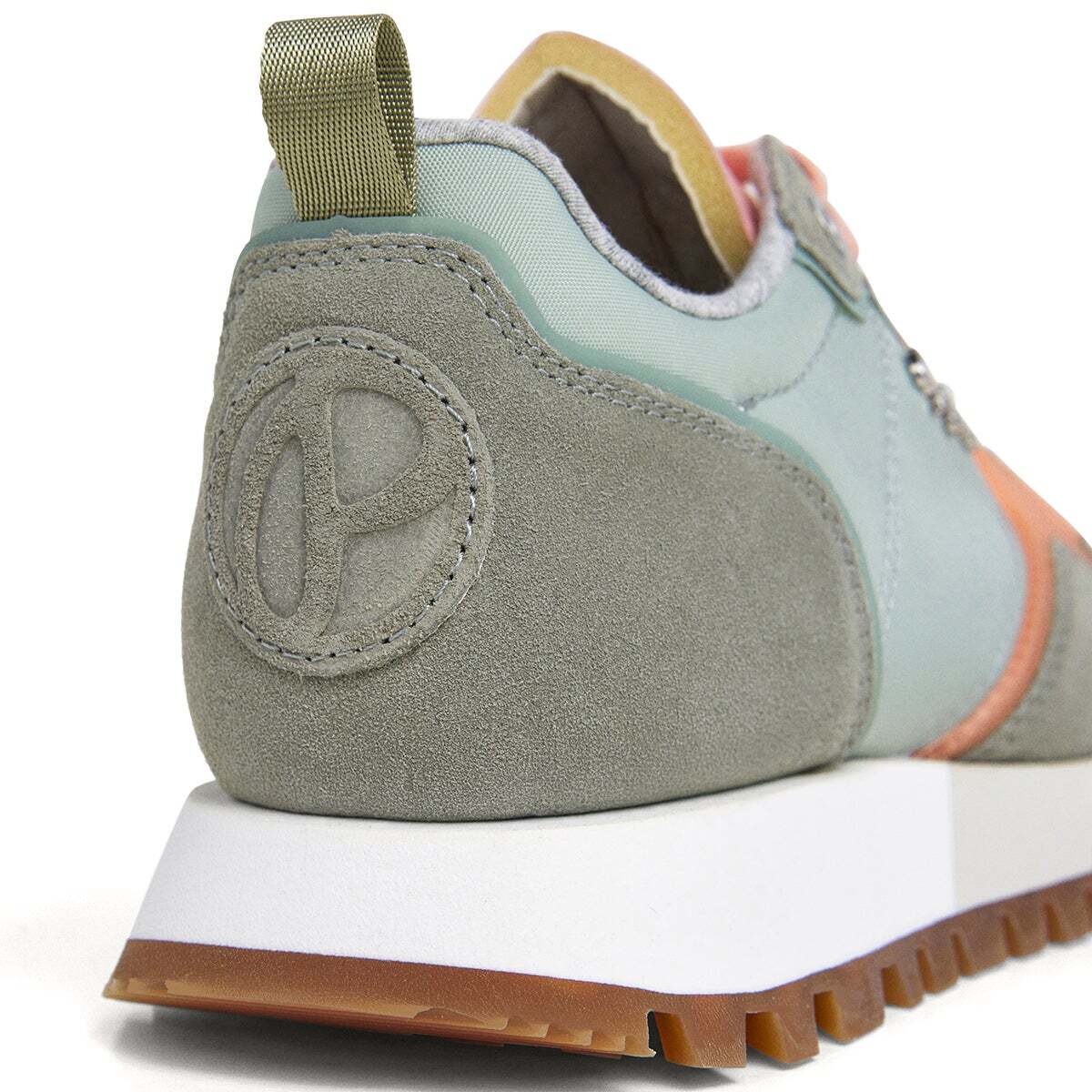 Baskets De Course D'inspiration Rétro vert palmier, PEPE JEANS