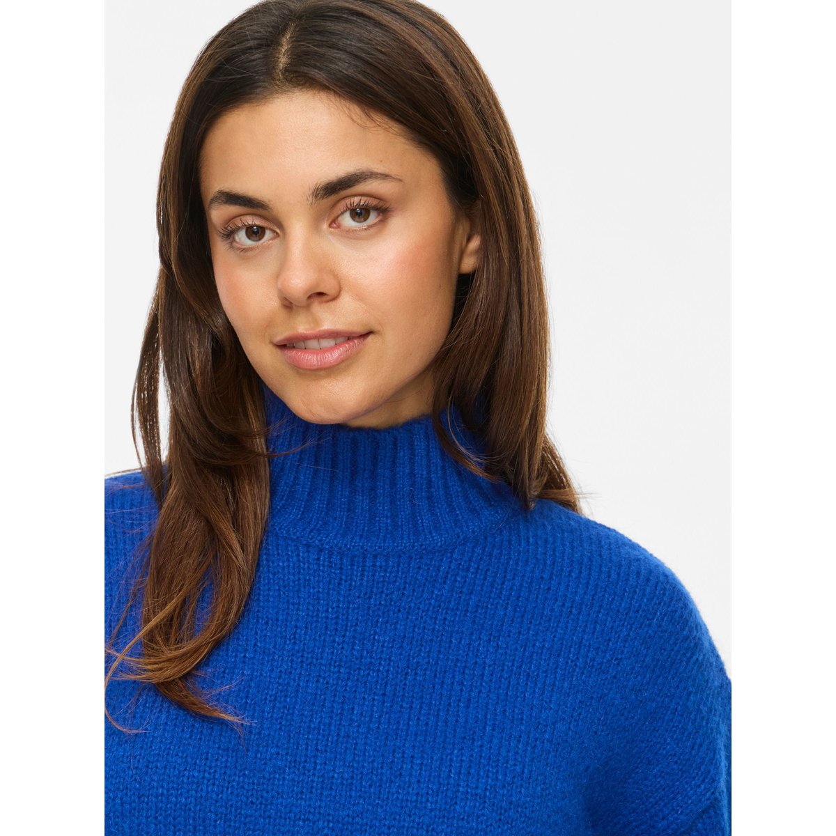 Pull En Maille bleu - surf the web1, VILA