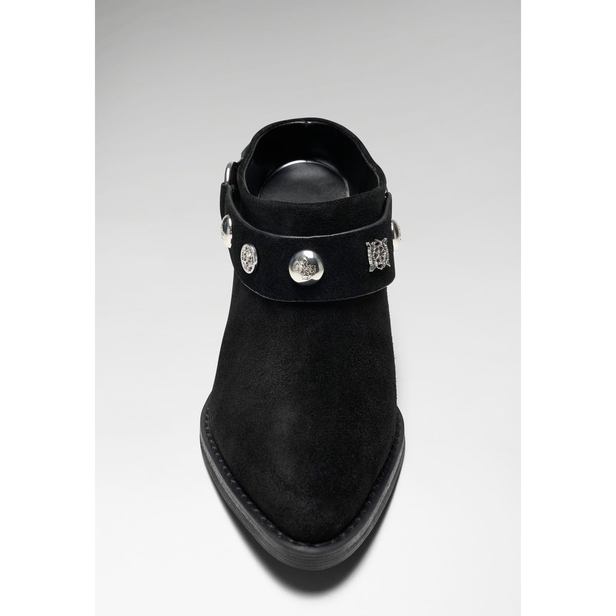 Bottine En Daim Sashlin noir, GUESS