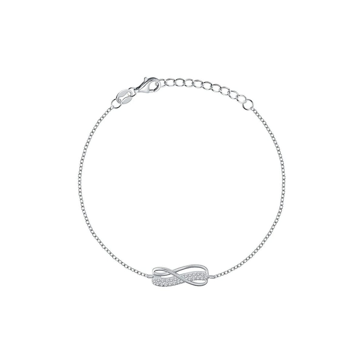 Bracelets en Argent/oxyde de zirconium De Zirconium et Oxyde de zirconium argent, CLEOR