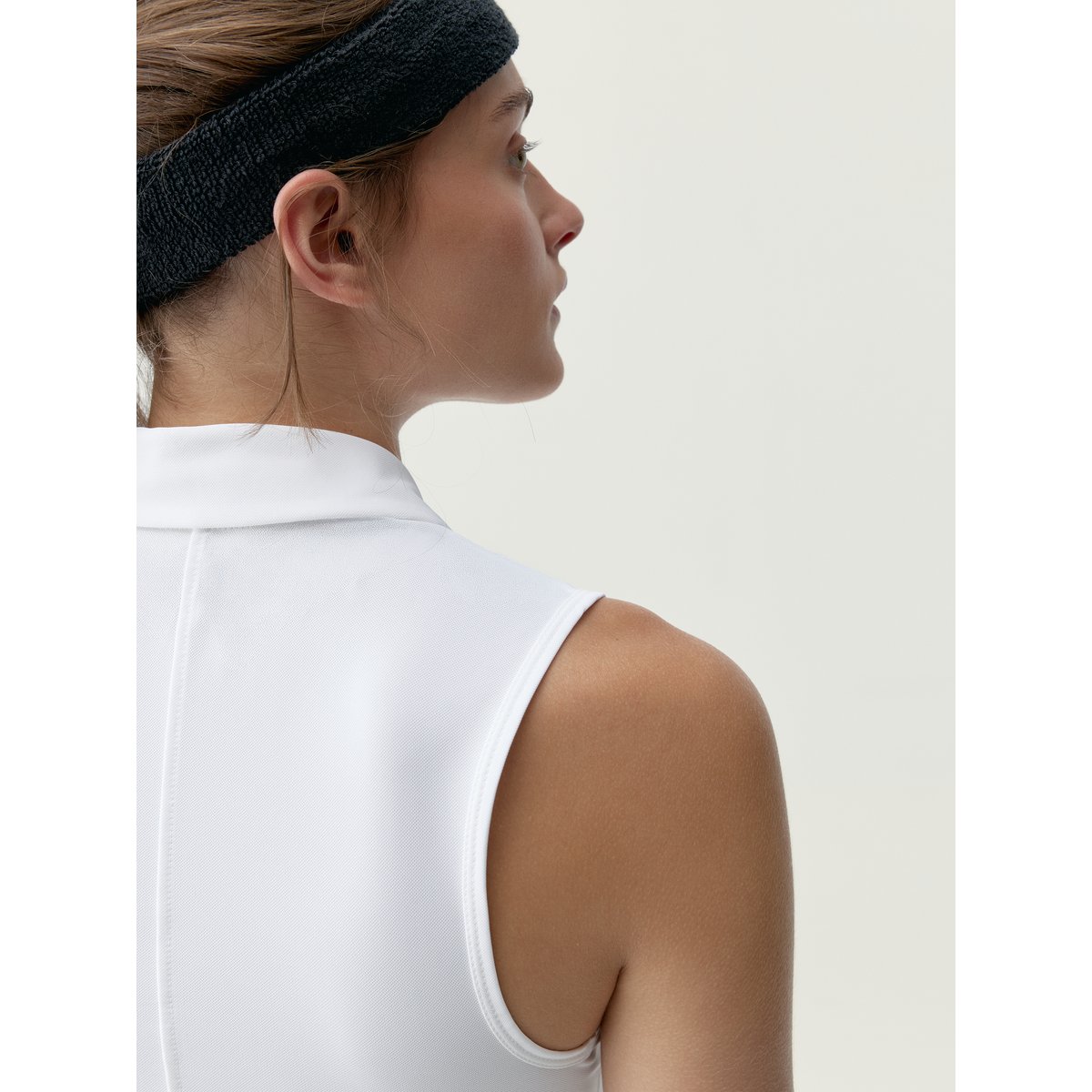 Robe de sport Tennis RETRO blanc, BORN