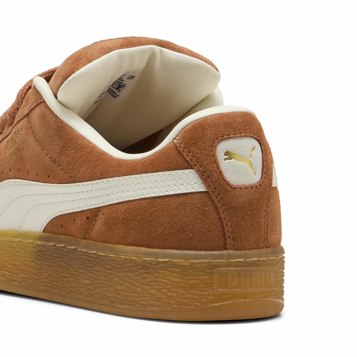 Baskets Suede XL orange/blanc, PUMA
