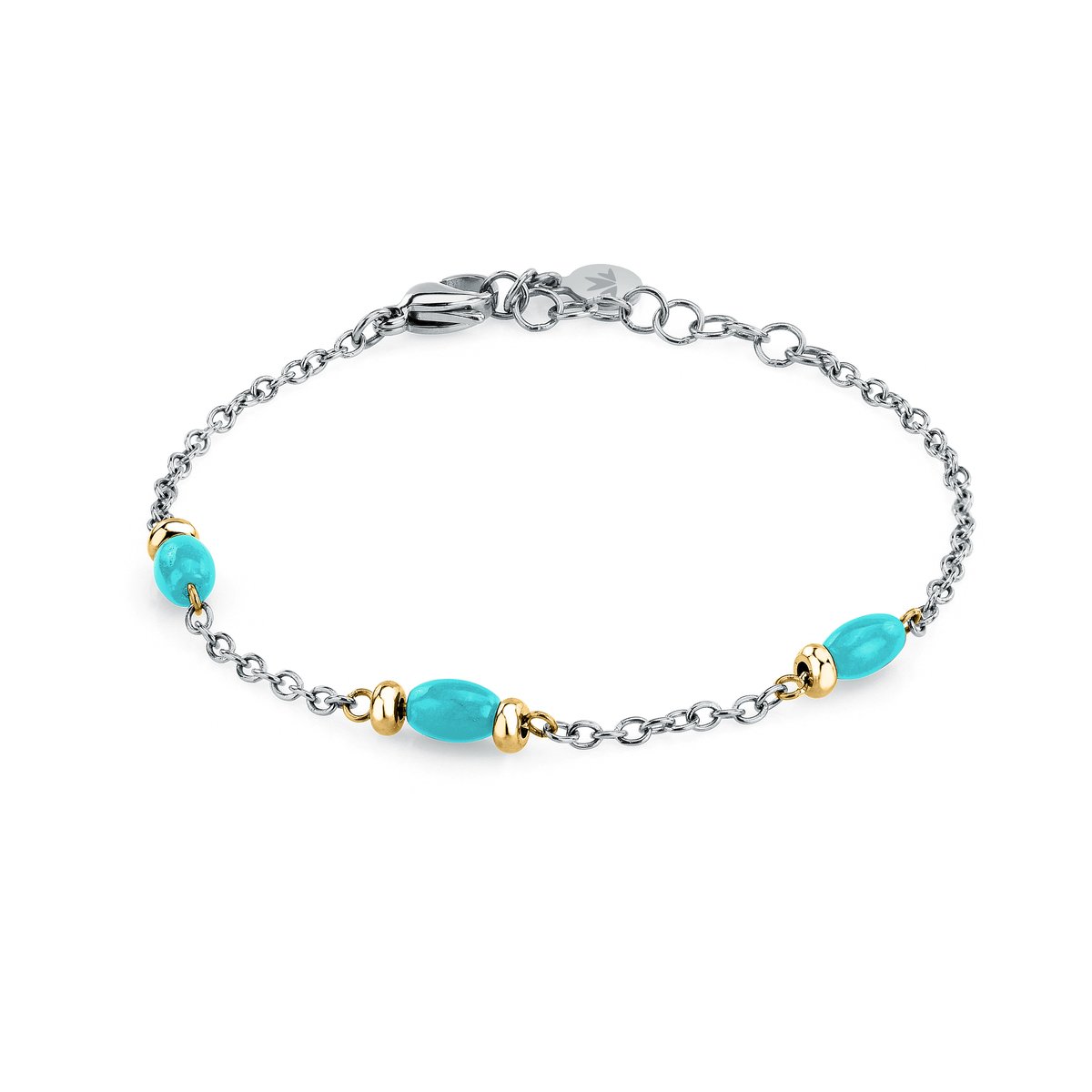 Bracelet COLORI argent, bleu clair, MORELLATO