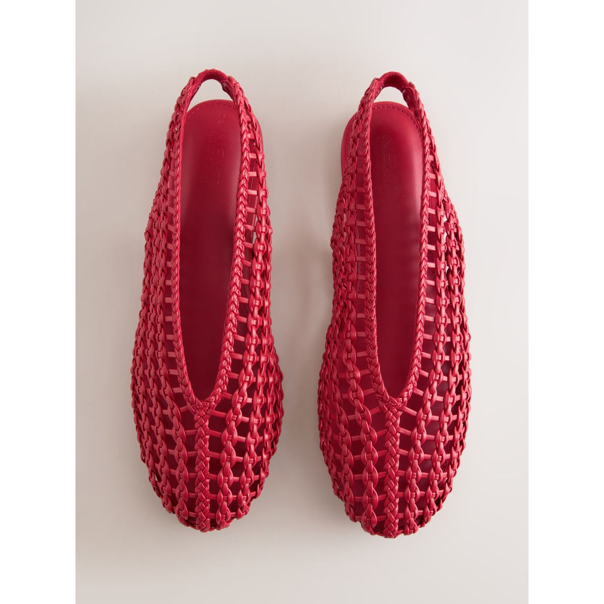 Ballerines tissées forever comfort® rouge, NEXT