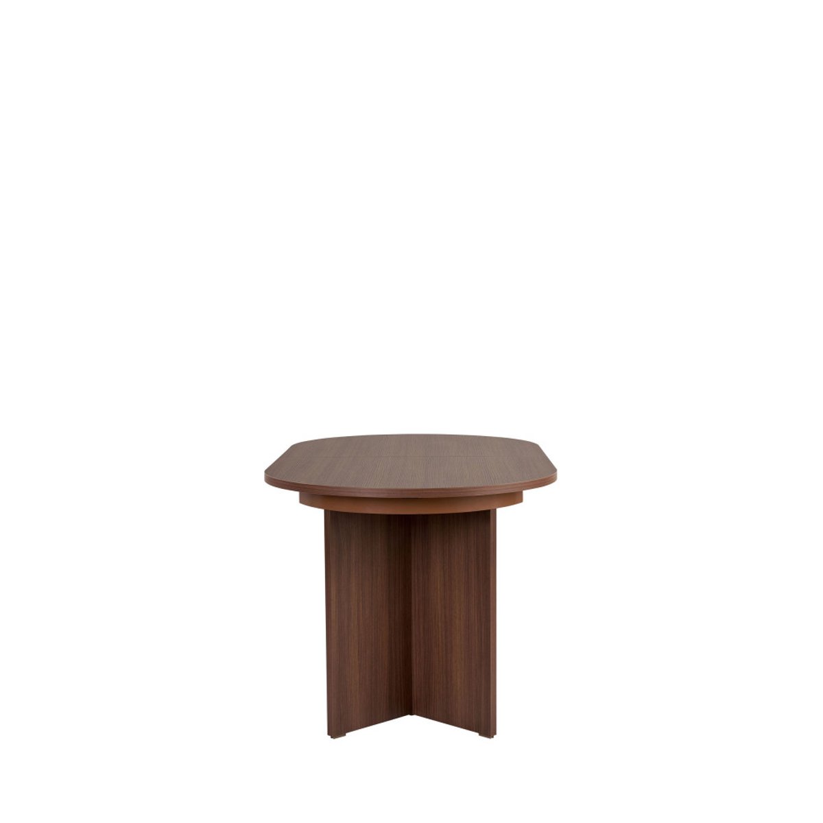 Table à manger extensible 6 à 8 personnes en bois 160-200x75cm- SAM bois foncé, DRAWER