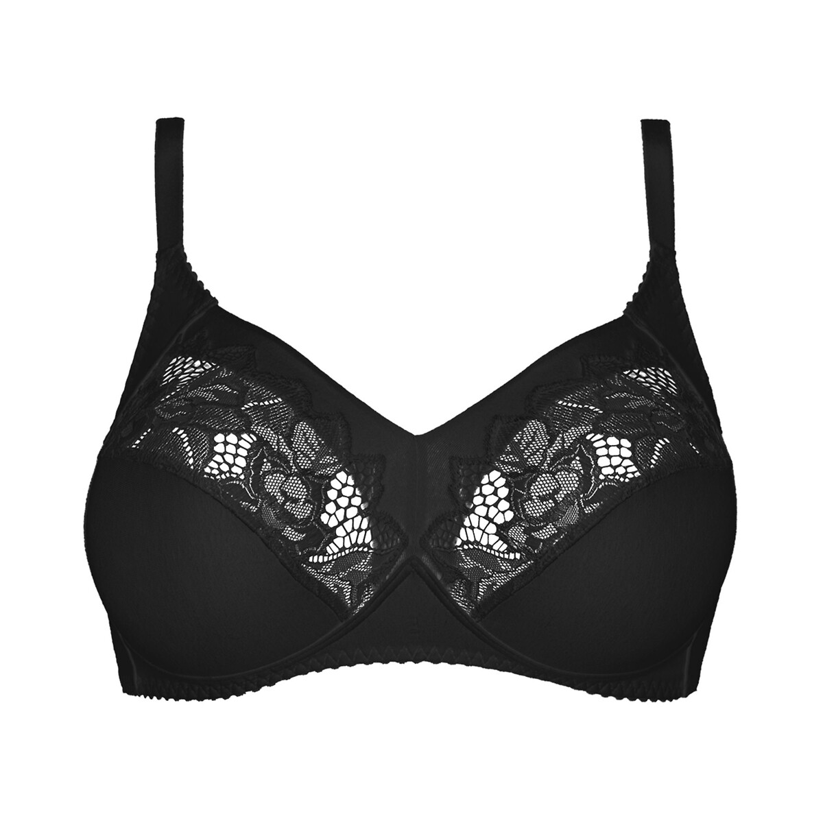 Coton D'Arum Bra Without Underwiring black, SANS COMPLEXE