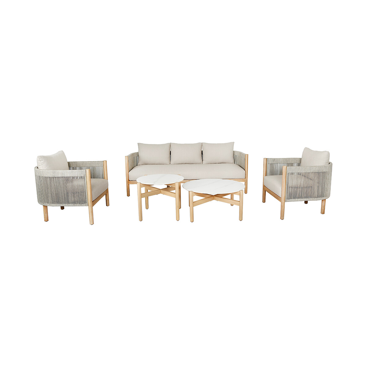 Marche Garden Sofa Set grey, SO'HOME