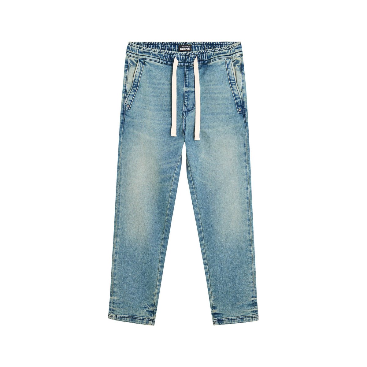 PANTALON LOOSE LAFIT bleu, PULLIN