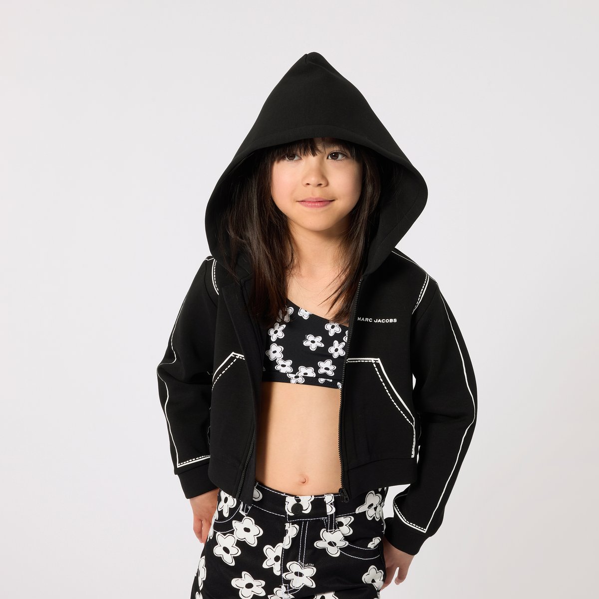 Veste a capuche black, MARC JACOBS