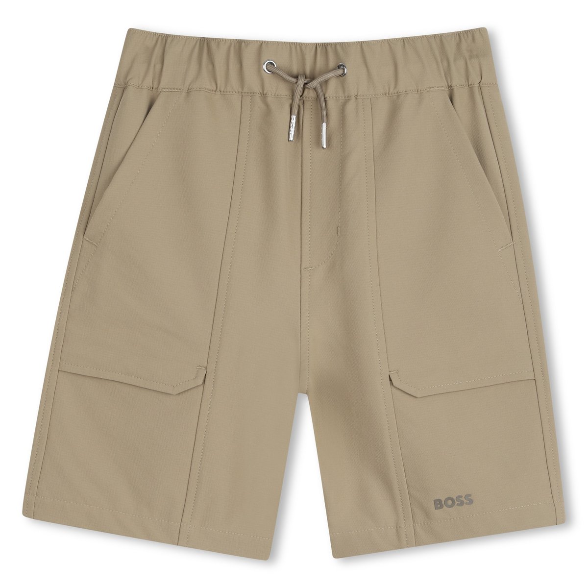 Bermuda en molleton dark taupe, BOSS KIDSWEAR