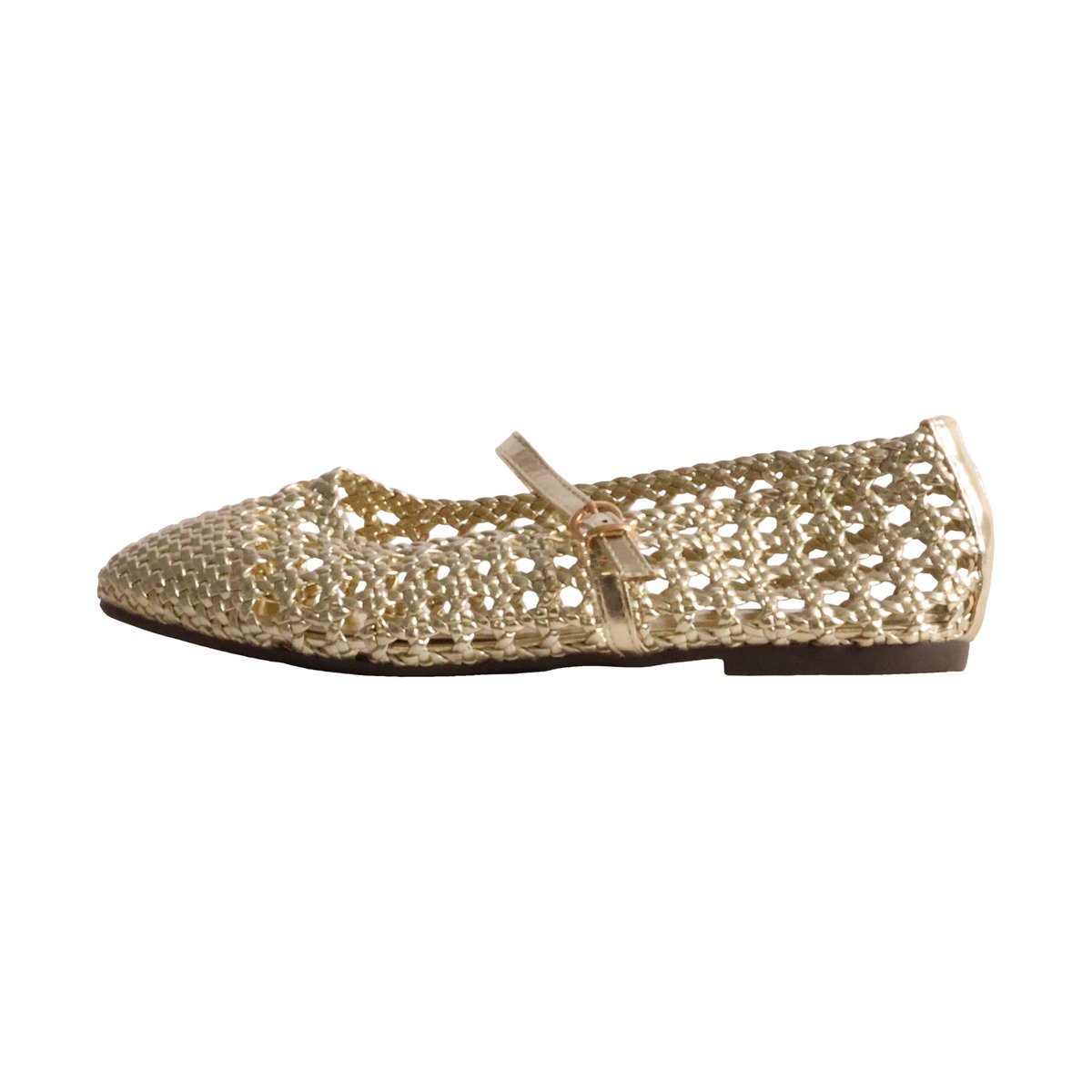 Ballerine à Brides or, ENZA NUCCI
