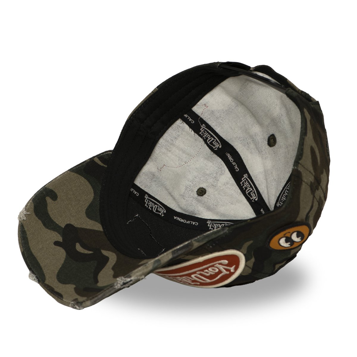 Casquette baseball KAMO marron/kaki/beige/noir/orange/vert/jaune, VON DUTCH