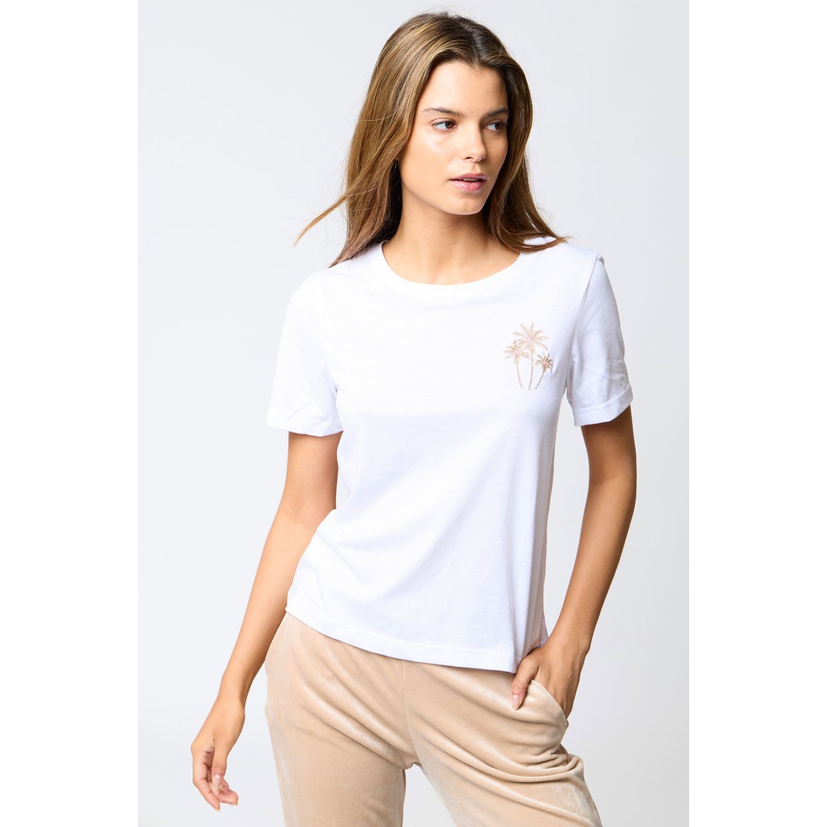 Tshirt Wakey - JOLLYTEE blanc, BANANA MOON