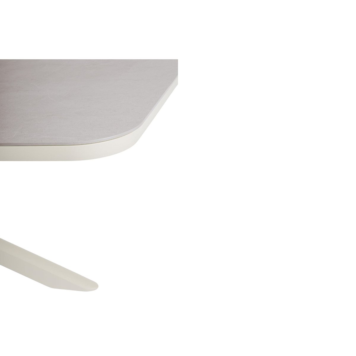 Table de jardin extensible pierre et métal L200/260 - RODAS gris cendré, HELLIN, DEPUIS 1862