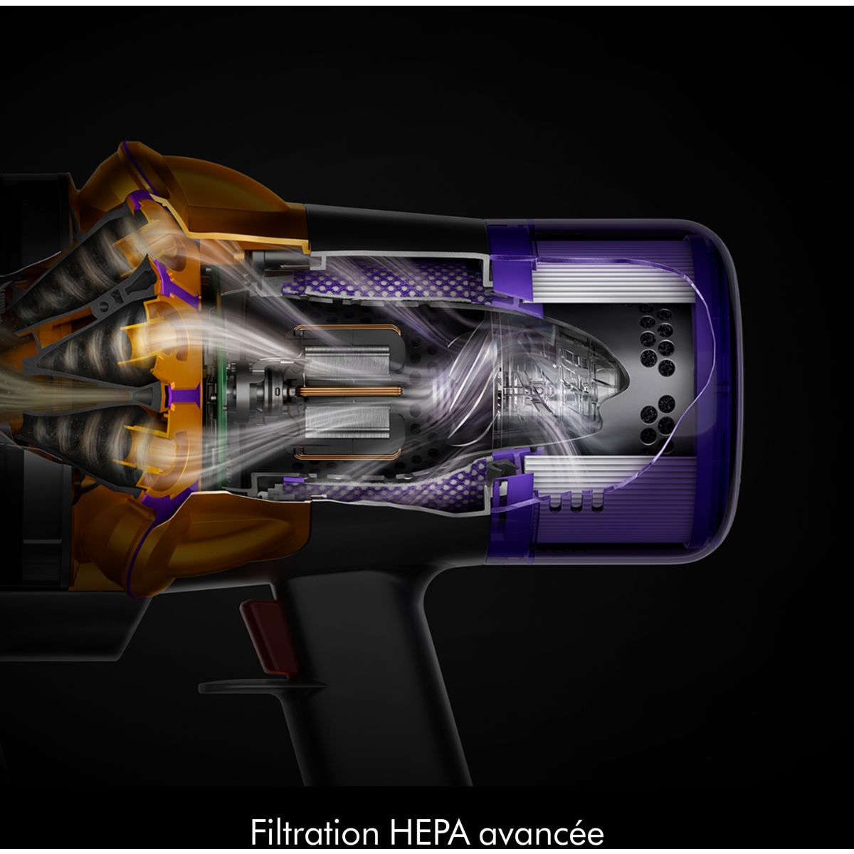 Aspirateur balai V15 Detect Absolute couleur unique, DYSON