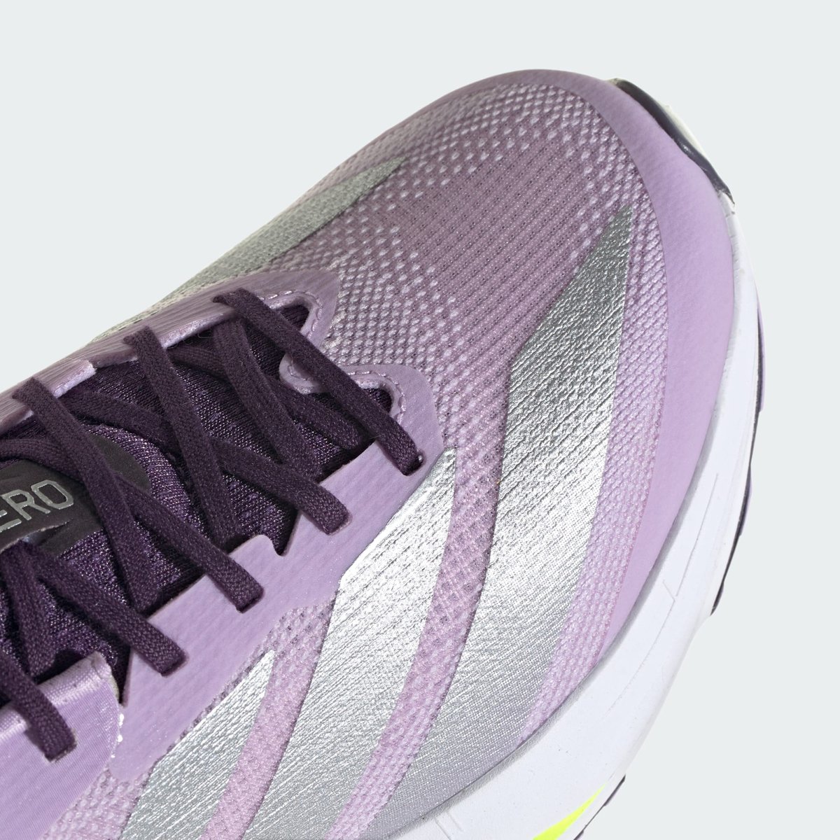 Chaussure Adizero Sl2 powder plum / silver metallic / solar yellow, adidas Performance
