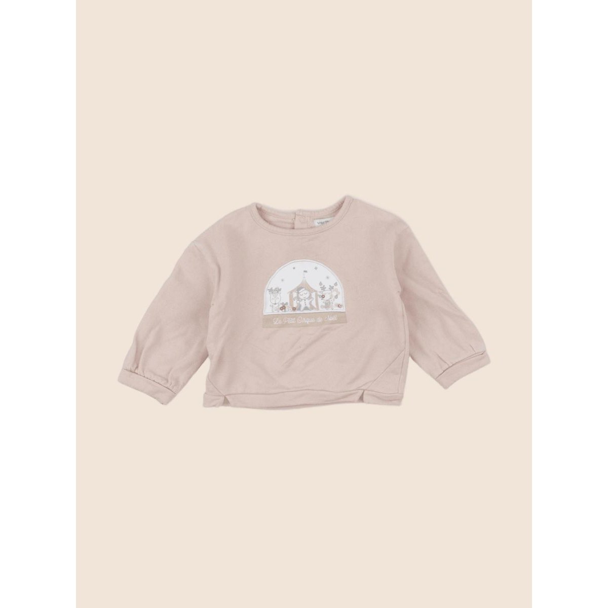 Sweat - Très bon état rose, VERTBAUDET