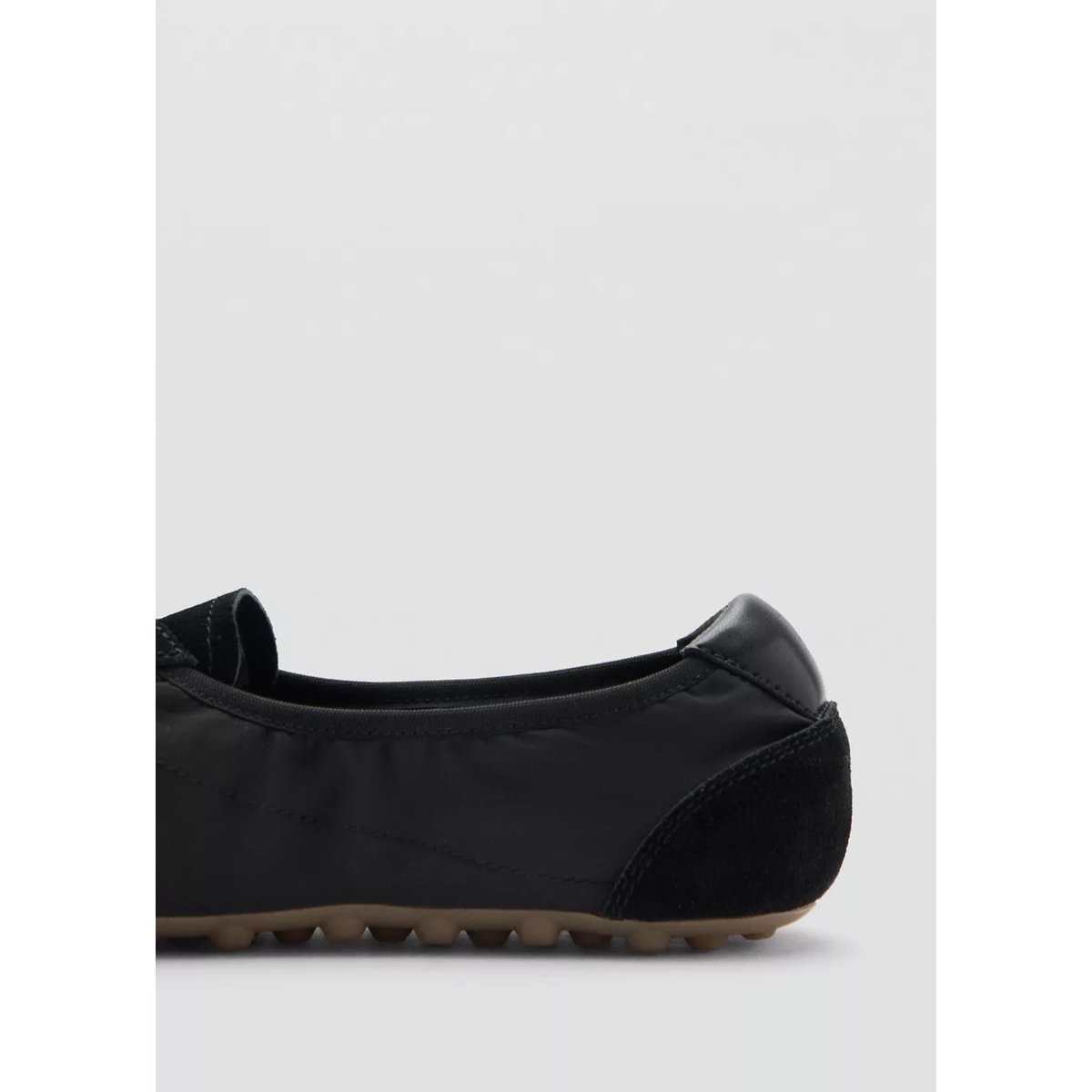 Tennis combinées suède noir, MANGO