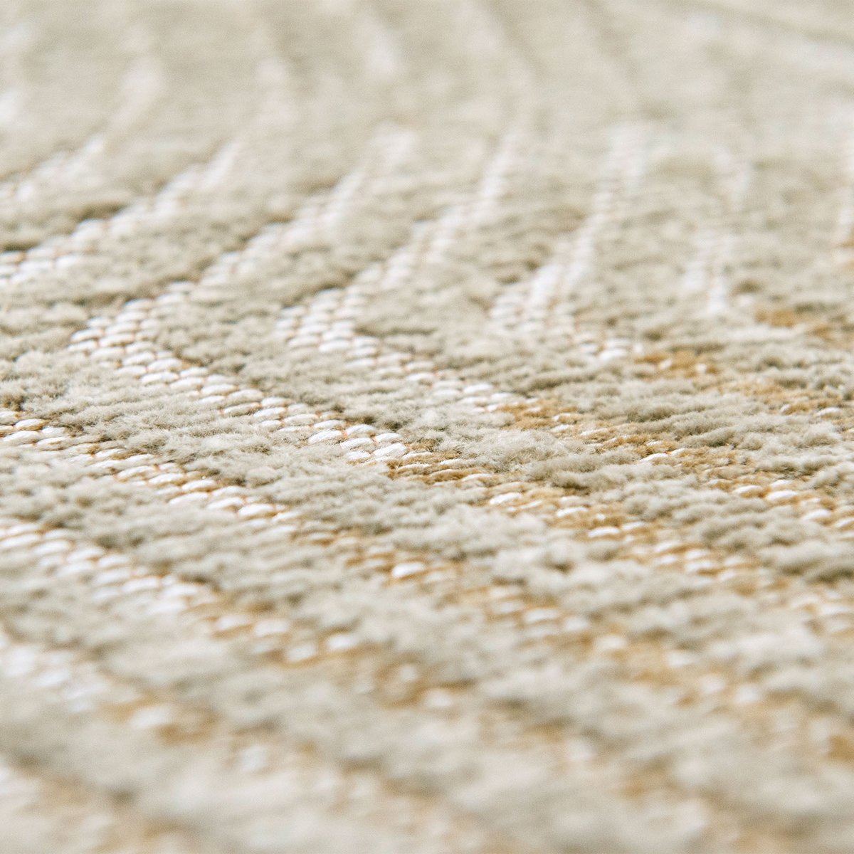 Tapis intérieur/extérieur tissé plat HUSK beige, NOVATREND