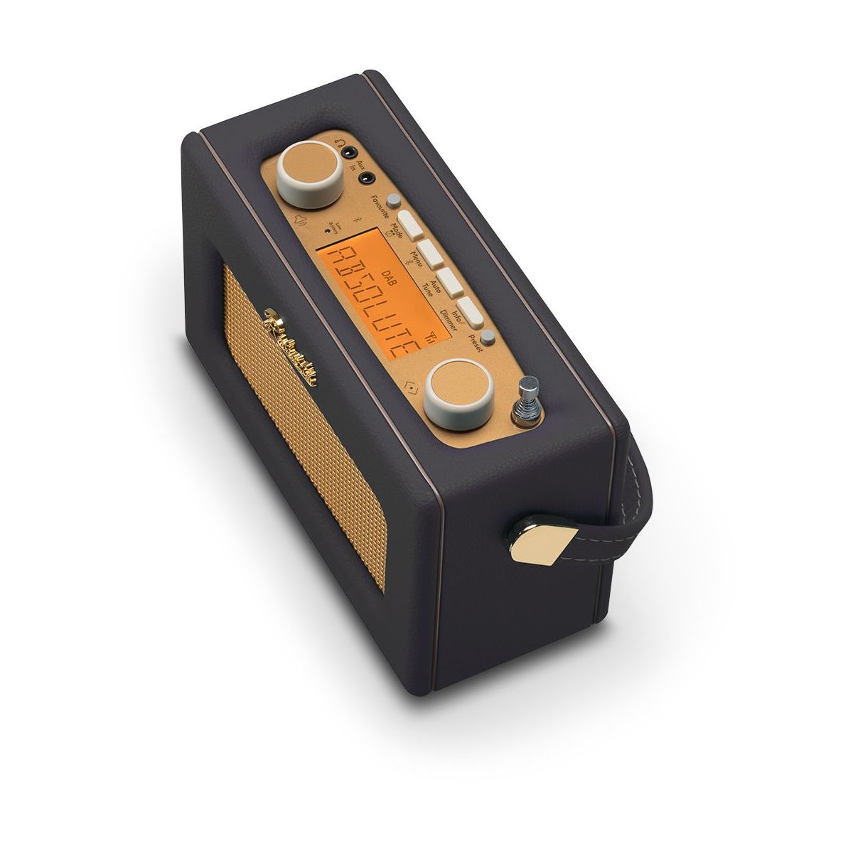 Radio DAB REVIVAL UNO BT NOIR couleur unique, ROBERTS