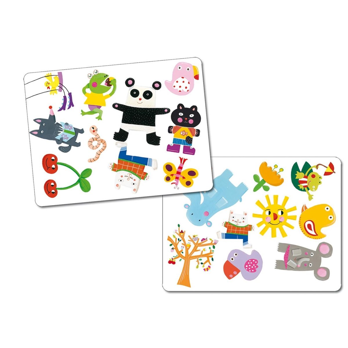 Minimatch - Jeu d'observation et de rapidité multicolore, DJECO