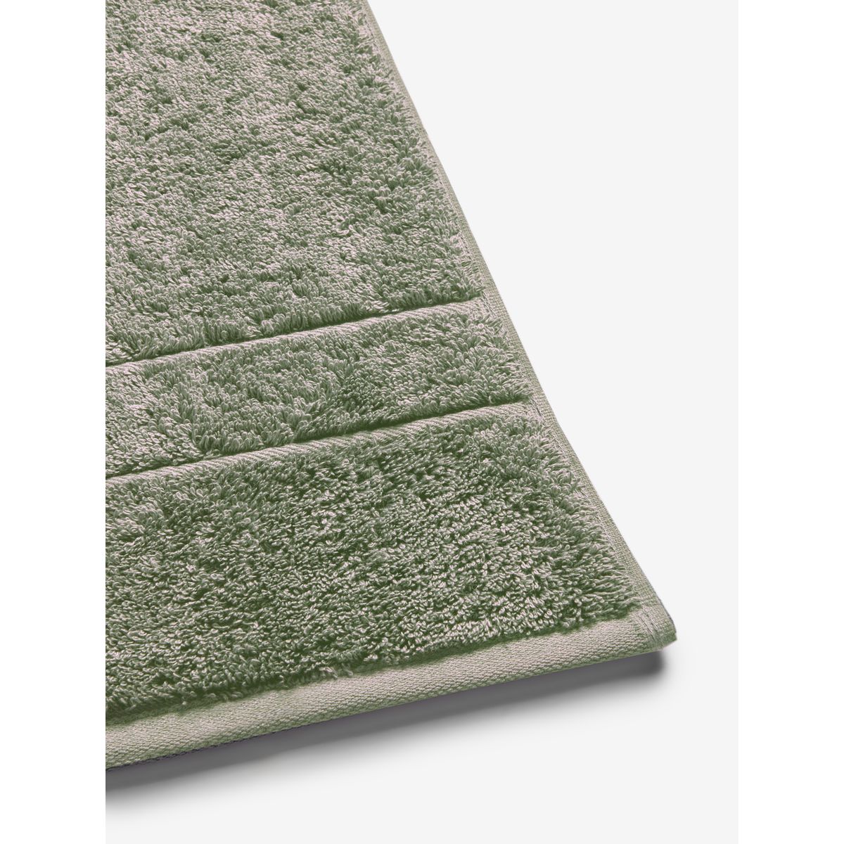 Serviette épaisse de luxe en coton égyptien vert, NEXT