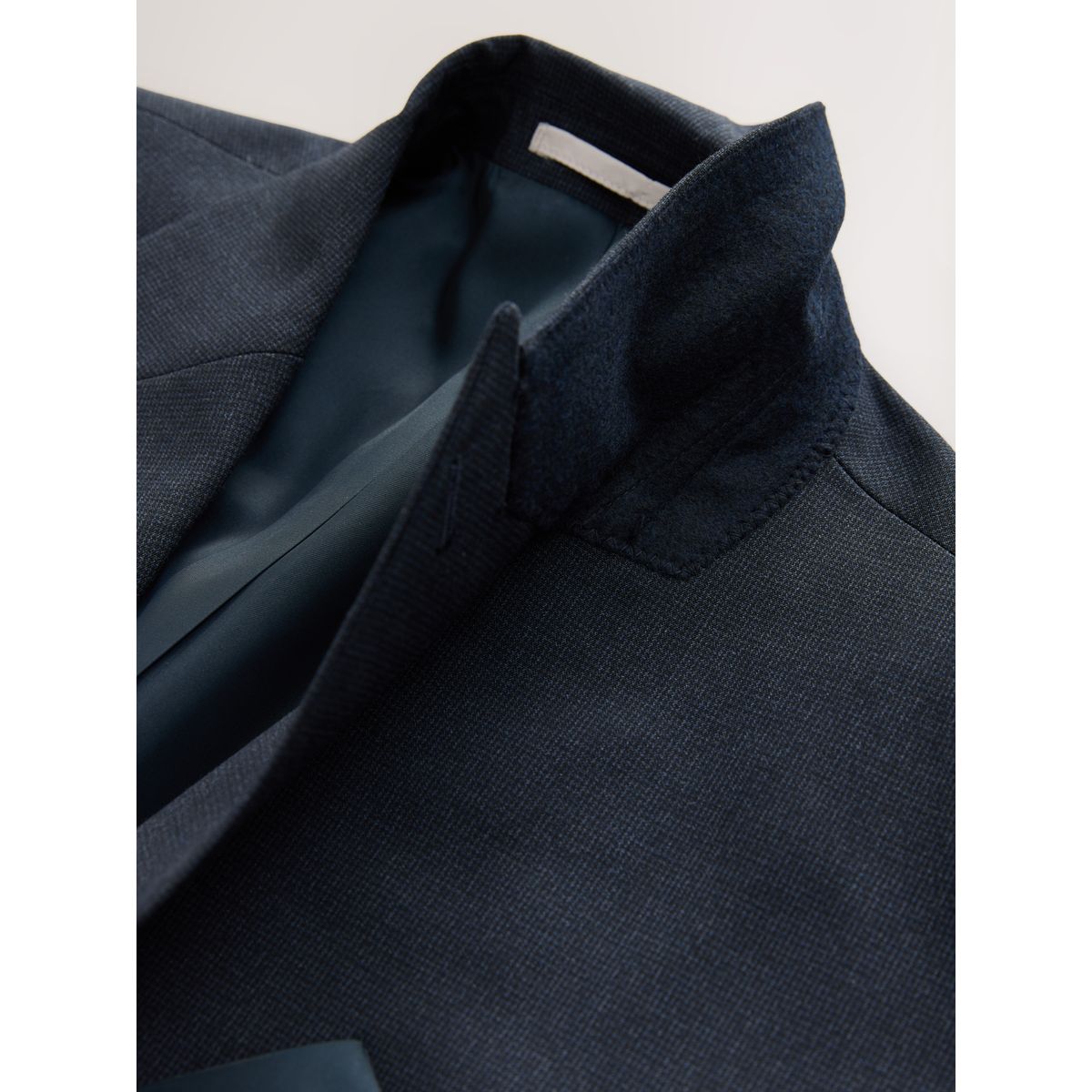 Veste de costume motionflex pied-de-poule bleu marine, NEXT