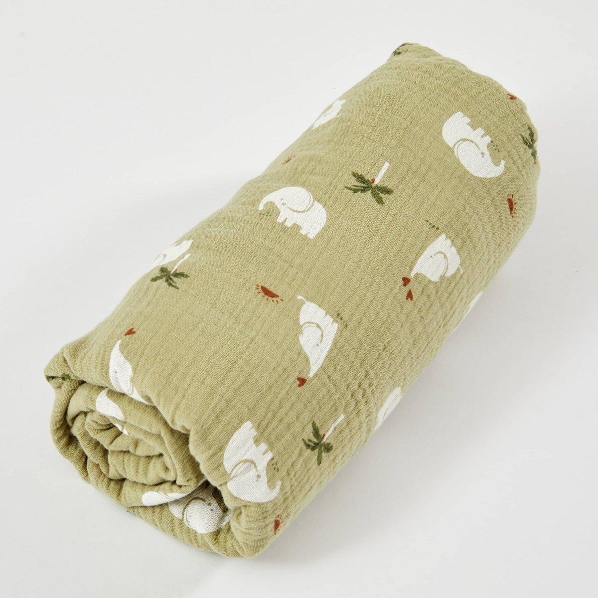 Drap housse double gaze ovale Simon pour bébé multicolore, LES MATELAS DE MORPHEE