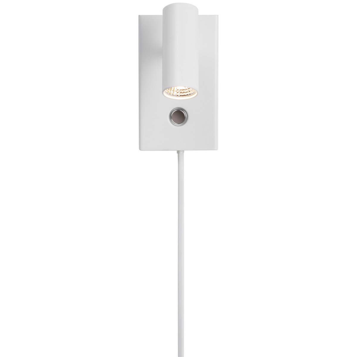 Applique murale spot orientable minimaliste en métal, OMARI blanc, NORDLUX