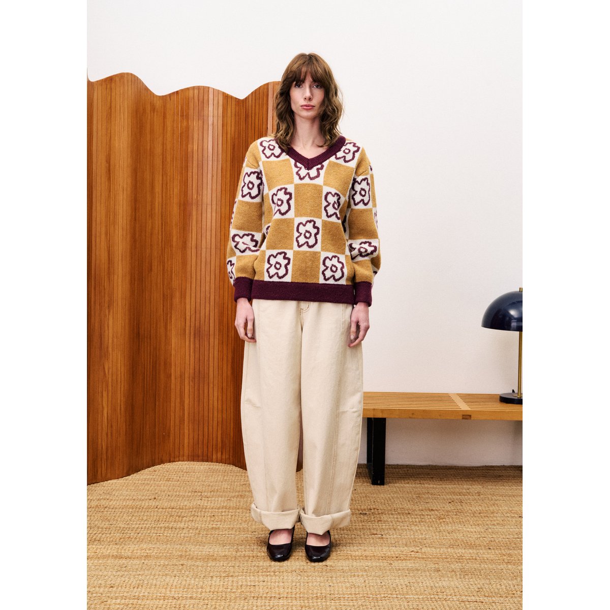 Pull en mohair PRIMEVERE camel, FRNCH