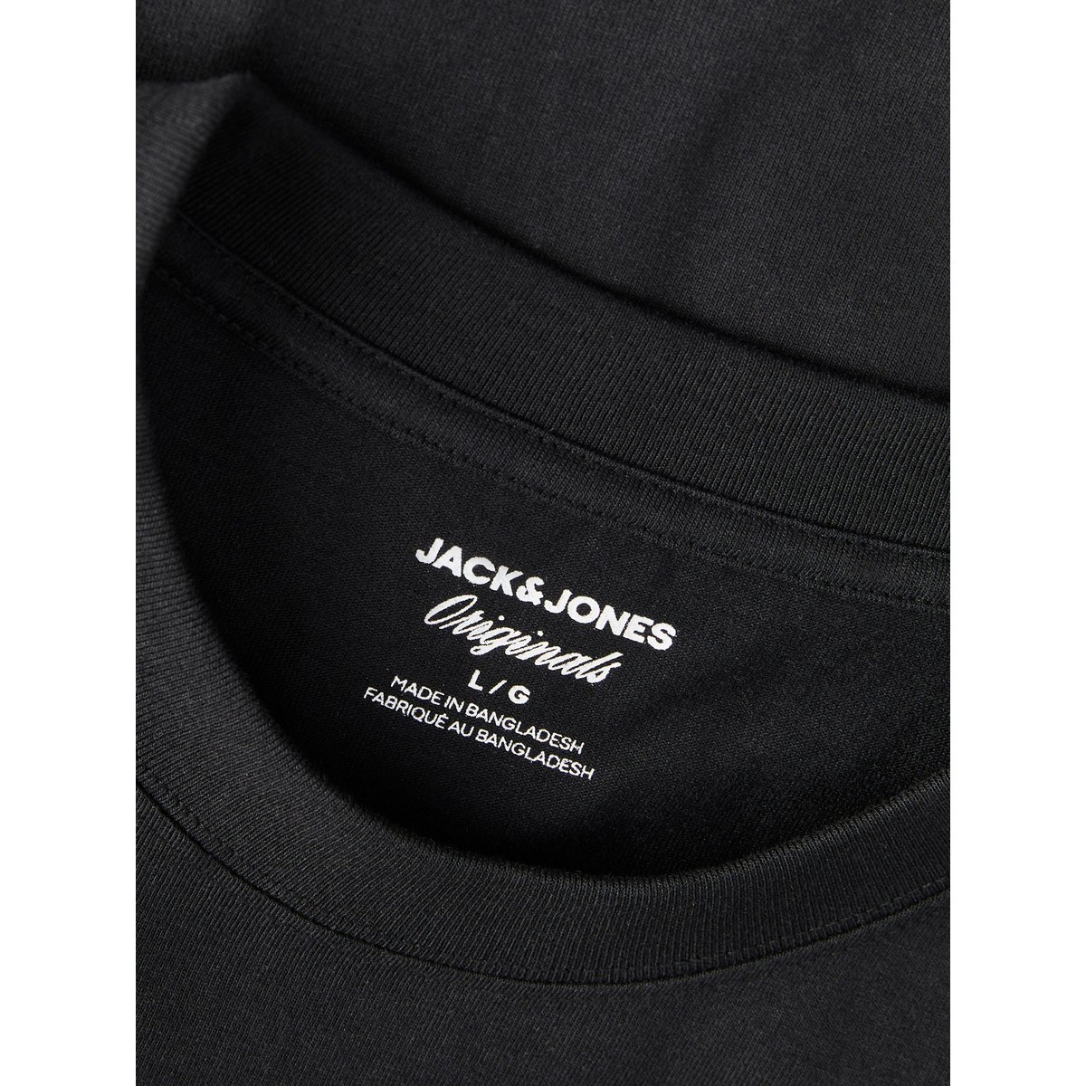 T-Shirt black 1, JACK & JONES