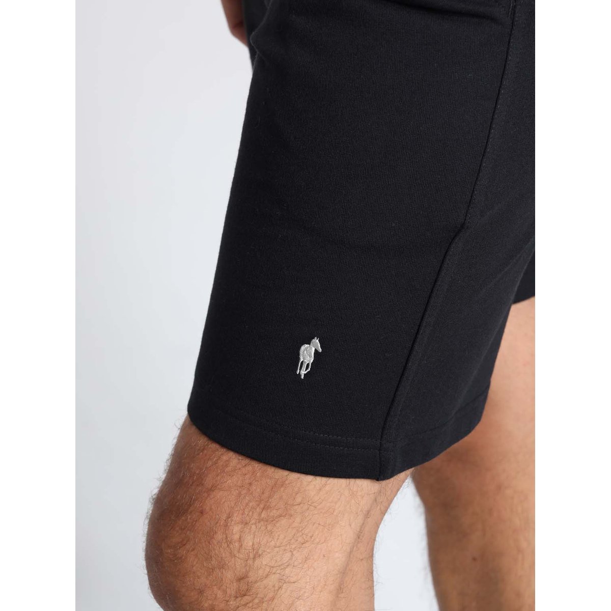 Shorts coupe regular en coton SH SOFIA noir, GENTLEMAN FARMER