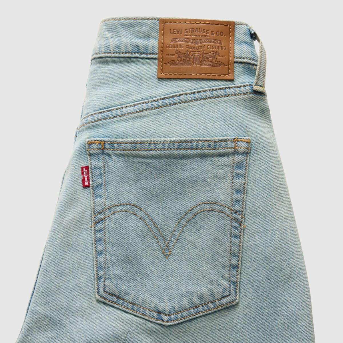 Jean Ribcage Slim bleu - belindas light, LEVI'S