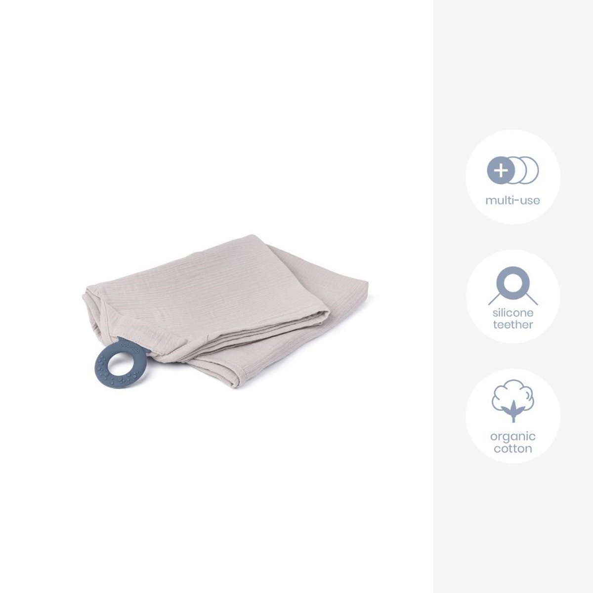 Cape d'allaitement Mom'N Play beige, BABYMOOV