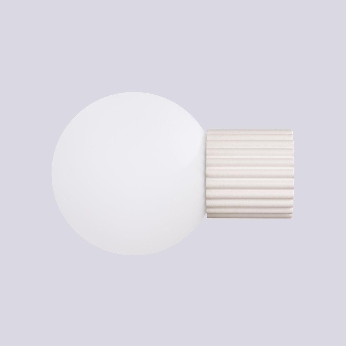 Applique Aluminium Beige G9 1 Halo beige, EDEN