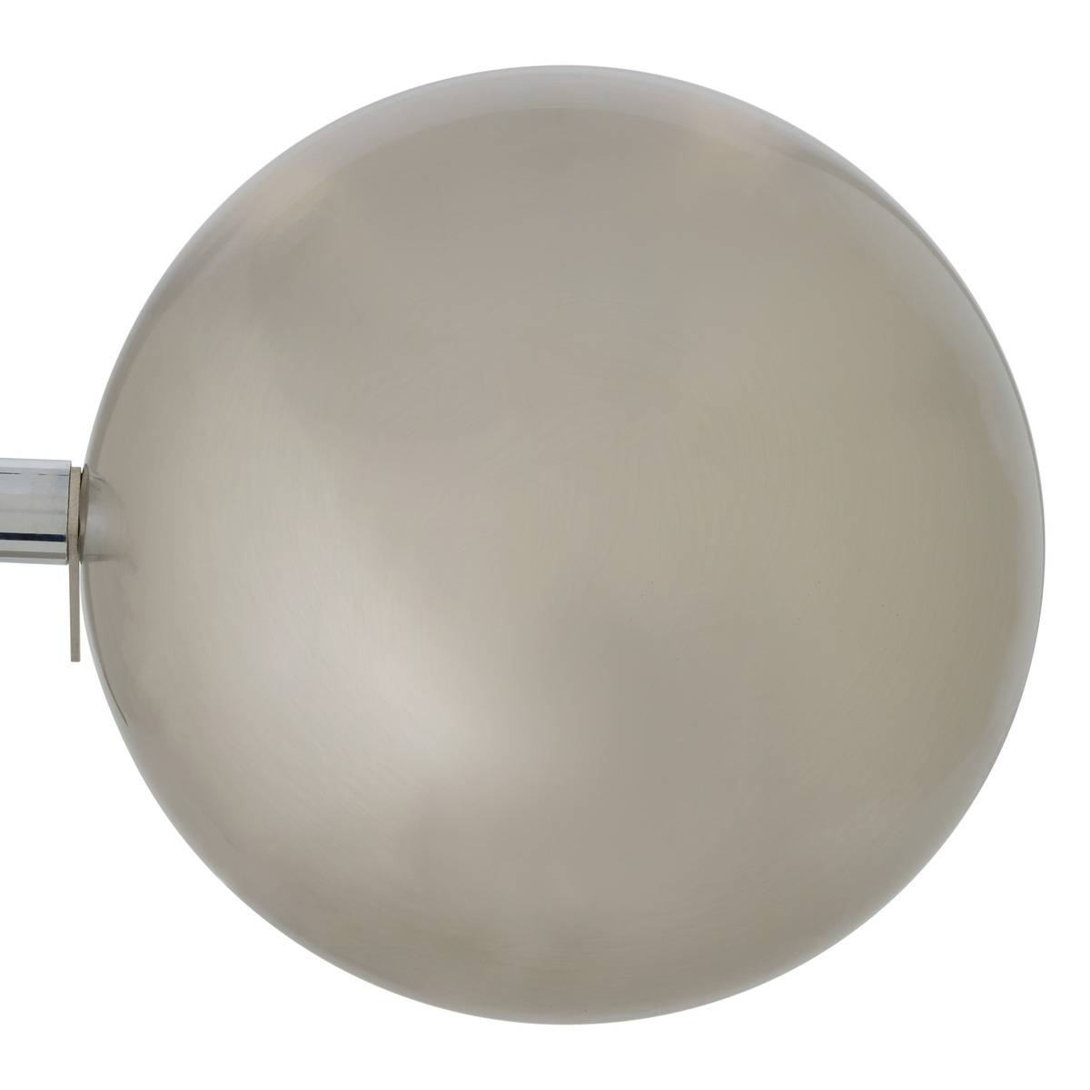 Lampe orientable en acier MAONA argent, ATMOSPHERA