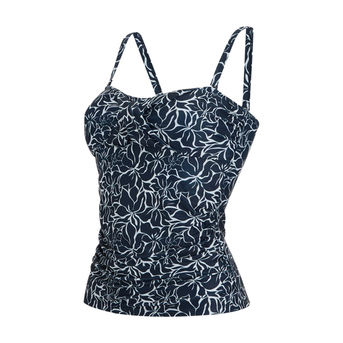 Haut de tankini motif/style floral ACEANA bleu marine, REGATTA