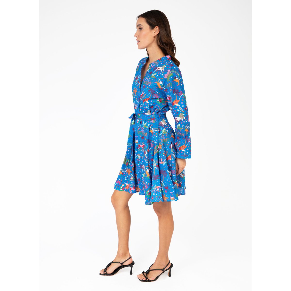 Robe Courte OLINATA circa bleu, AN'GE