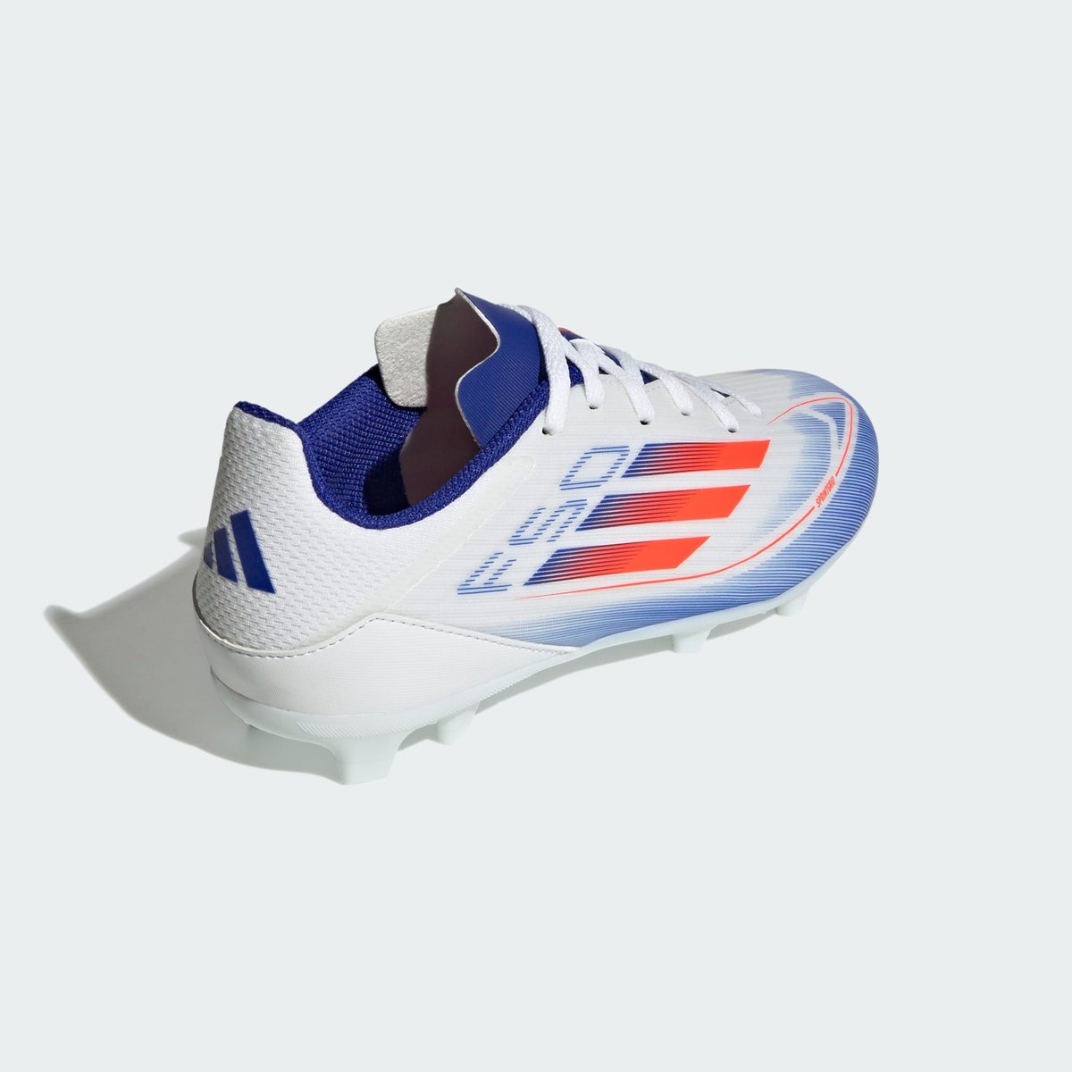 Chaussure à crampons F50 League Terrain souple/Multi-surfaces Enfants cloud white / solar red / lucid blue, adidas Performance