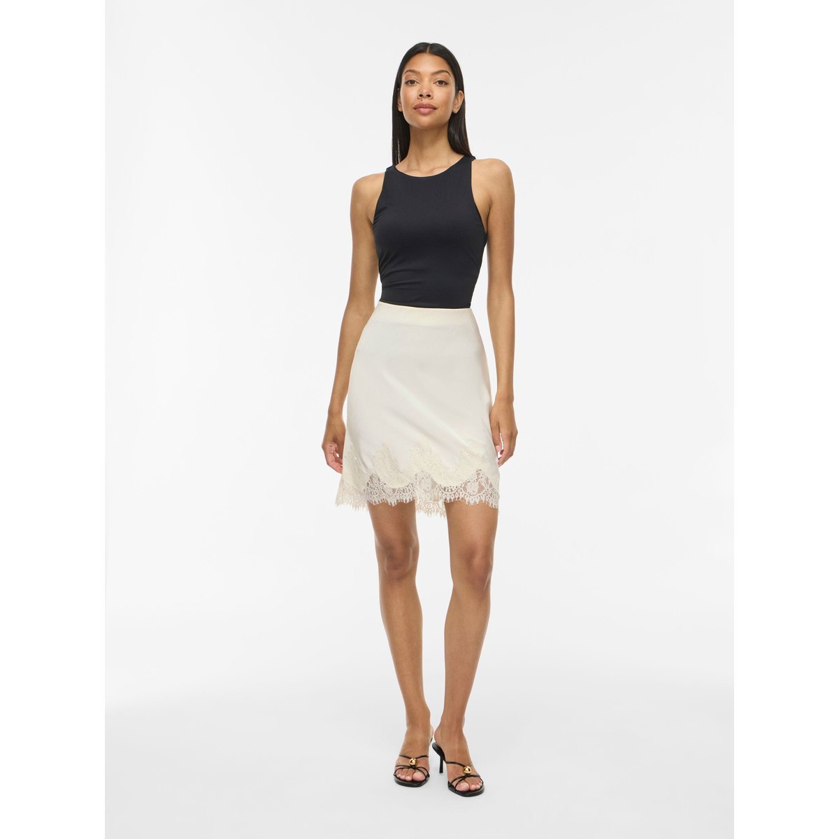 Mini-Jupe gris - birch1, VILA