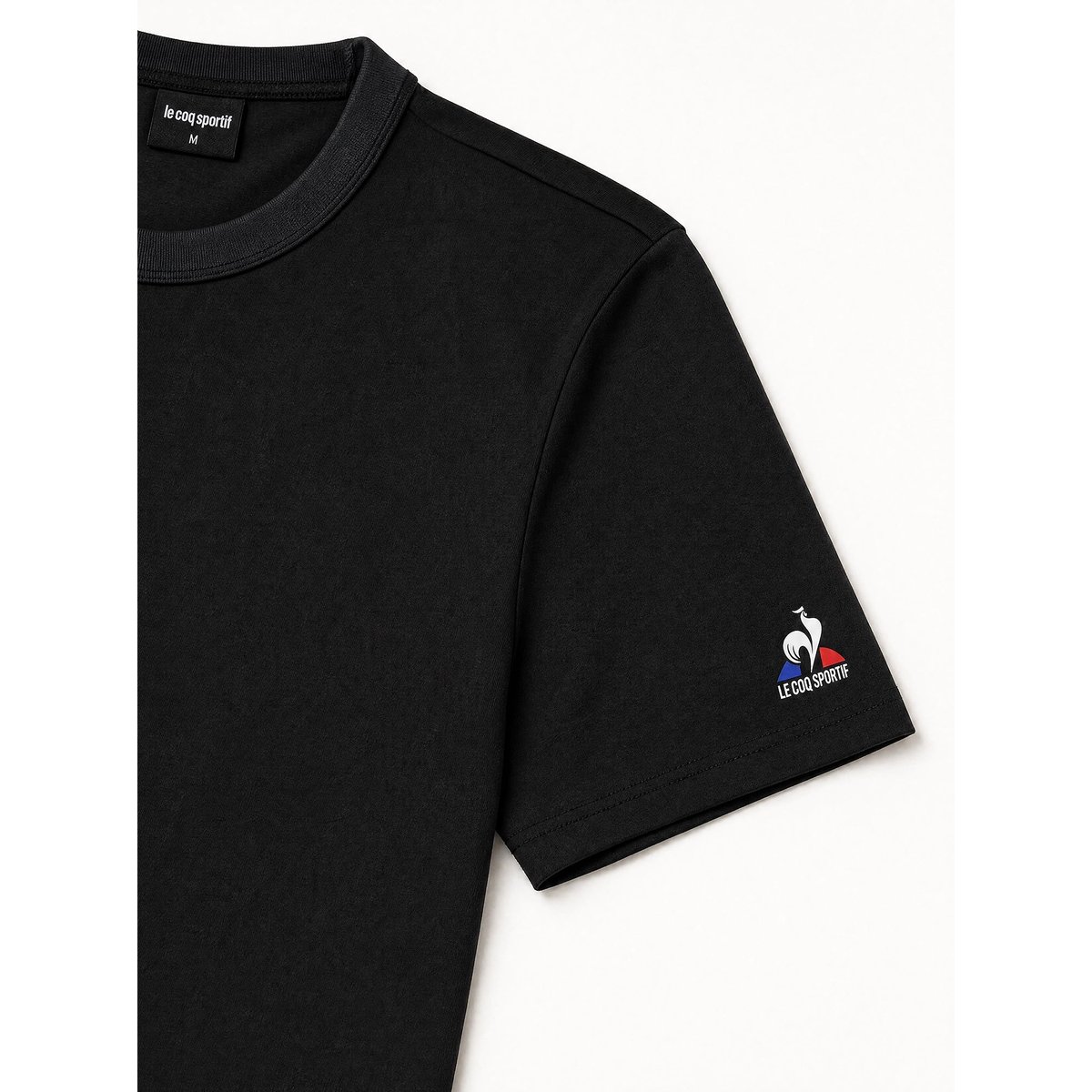 T-shirt black, LE COQ SPORTIF