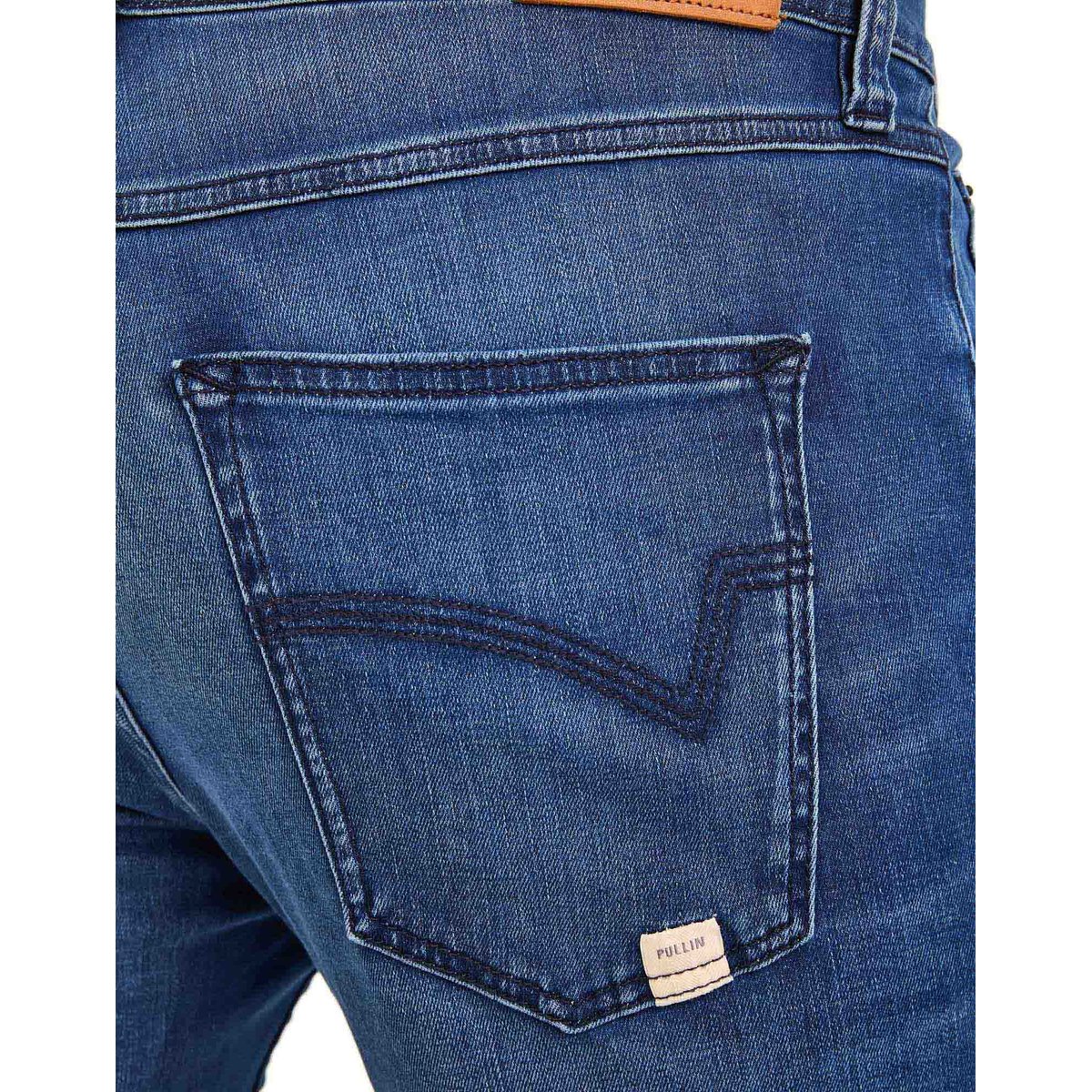 PANTALON REGULAR STELLAR bleu, PULLIN