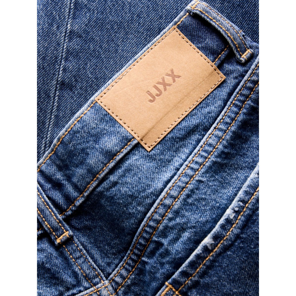 Jean À Coupe Large dark blue denim, JJXX
