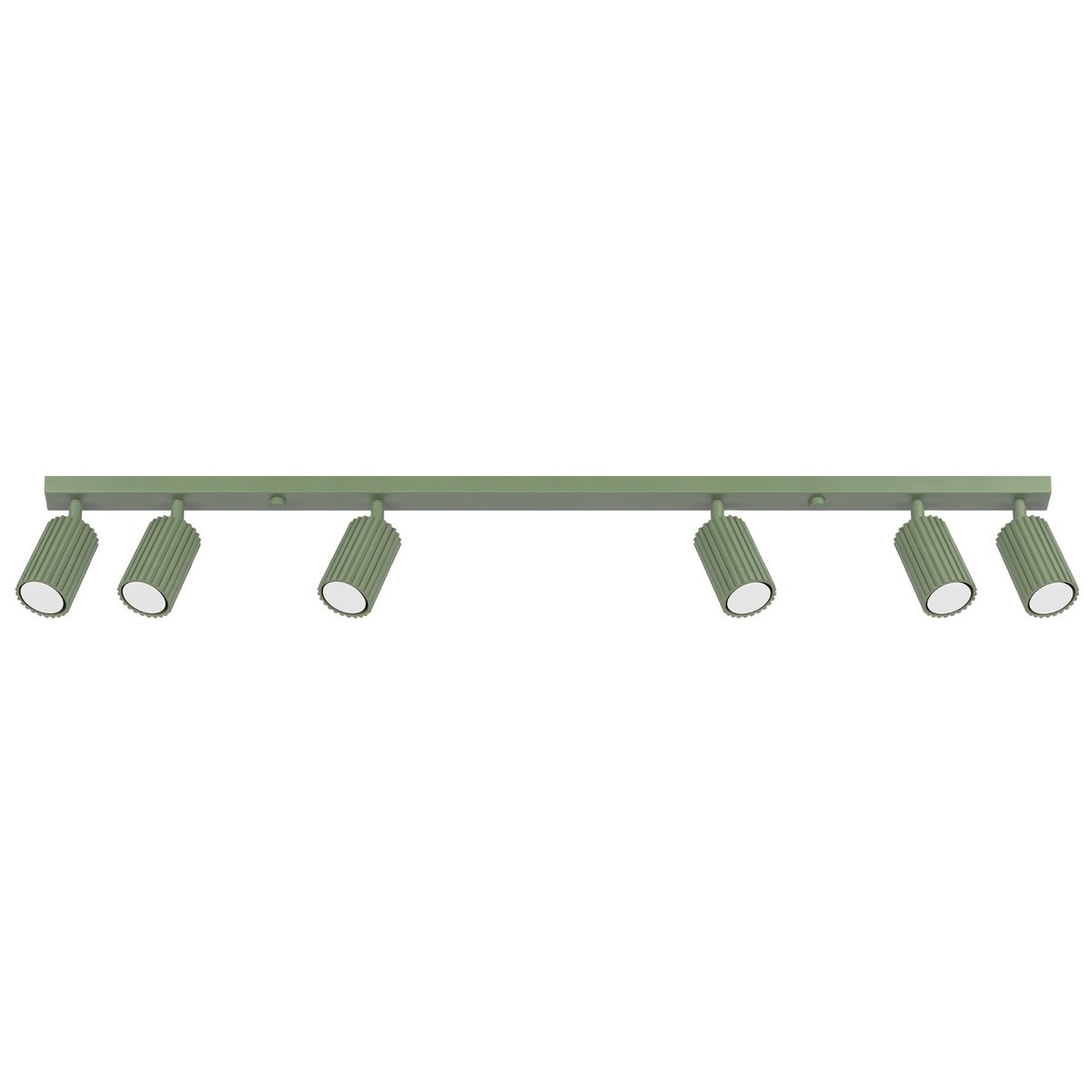 Plafonnier Aluminium Sauge GU10 6 Karbon sauge, EDEN