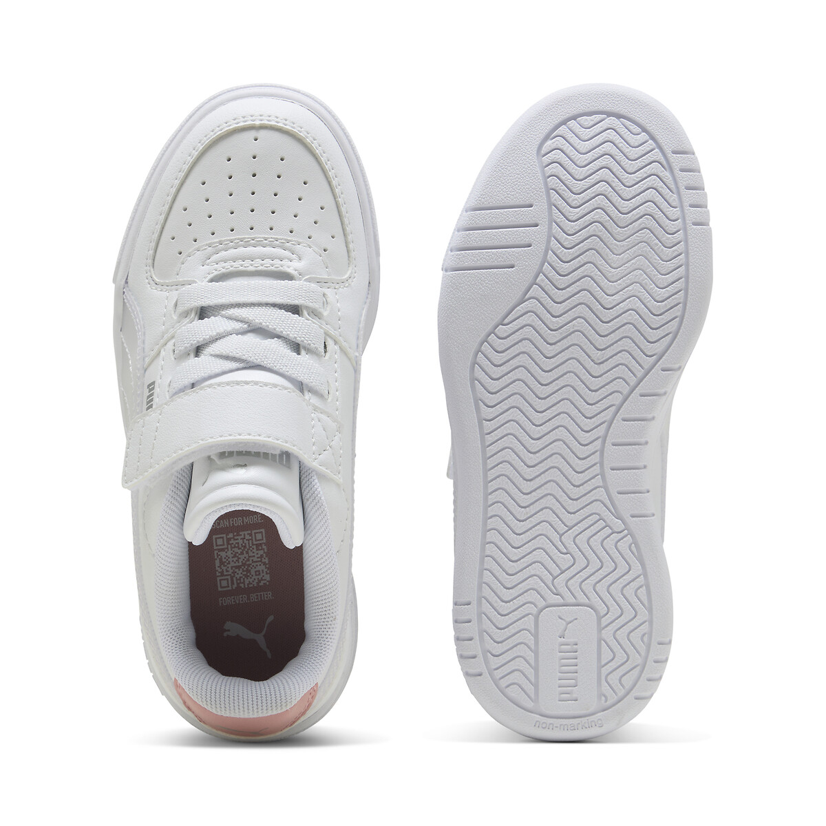 Baskets CAVEN III HOLO 2.0 blanc/rose irisé, PUMA